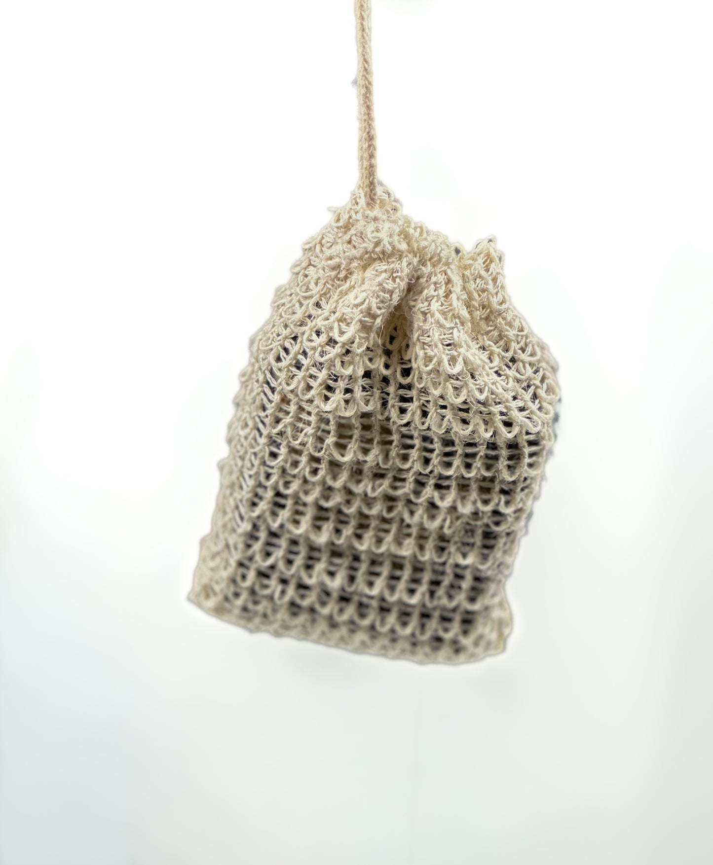 Natural Sisal Soap Saver Bag