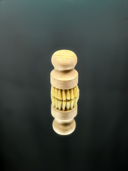 Natural Bamboo & Sisal Fiber Dish Soap Brush